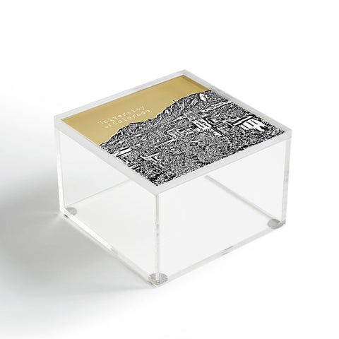 Bird Ave University Of Colorado Yellow Acrylic Box