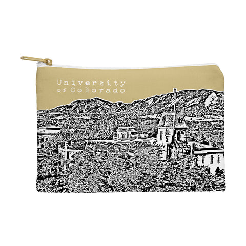 Bird Ave University Of Colorado Yellow Pouch