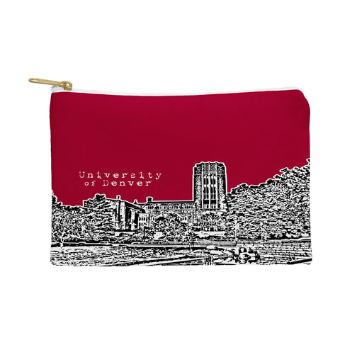 Bird Ave University Of Denver Red Pouch