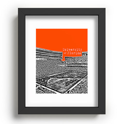 Bird Ave University Of Florida Orange Recessed Framing Rectangle