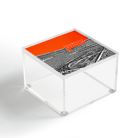 Bird Ave University Of Florida Orange Acrylic Box
