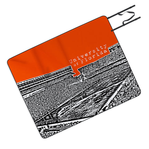 Bird Ave University Of Florida Orange Picnic Blanket