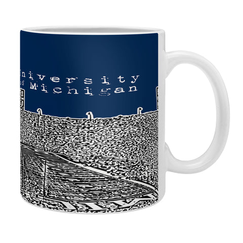 Bird Ave University Of Michigan Navy Coffee Mug