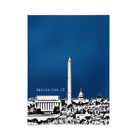 Bird Ave Washington Navy Poster