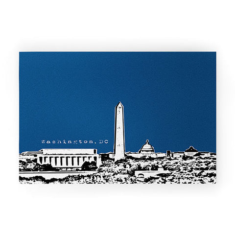 Bird Ave Washington Navy Welcome Mat