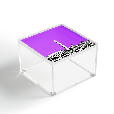 Bird Ave Washington Purple Acrylic Box
