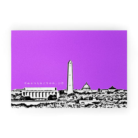 Bird Ave Washington Purple Welcome Mat