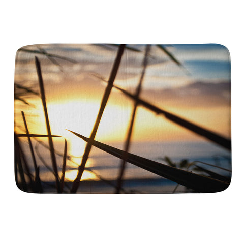 Bird Wanna Whistle Beach Sunset Memory Foam Bath Mat