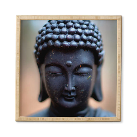 Bird Wanna Whistle Buddha Framed Wall Art