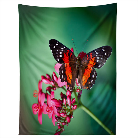 Bird Wanna Whistle Butterfly Tapestry