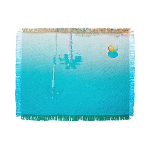 Bird Wanna Whistle By The Pool Throw Blanket