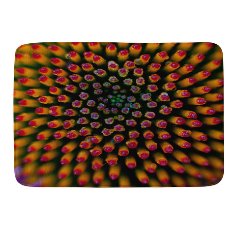 Bird Wanna Whistle Coneflower Memory Foam Bath Mat