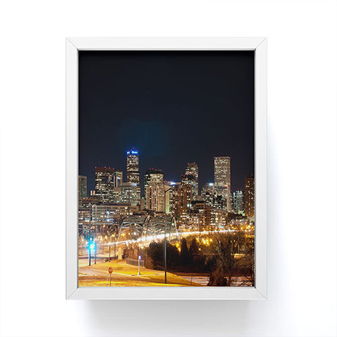 Bird Wanna Whistle Denver Framed Mini Art Print