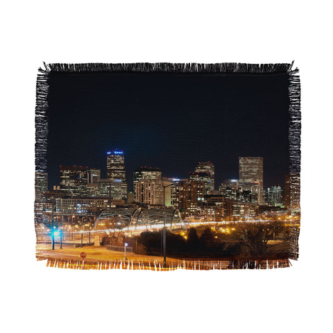 Bird Wanna Whistle Denver Throw Blanket