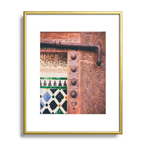 Bird Wanna Whistle Epic Door Metal Framed Art Print