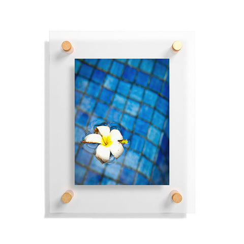 Bird Wanna Whistle Floating Flower Floating Acrylic Print