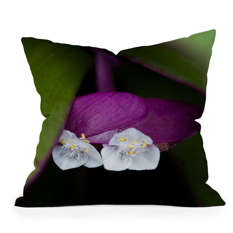 Bird Wanna Whistle Flower1 Throw Pillow