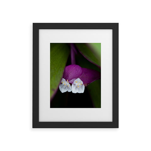 Bird Wanna Whistle Flower1 Framed Art Print