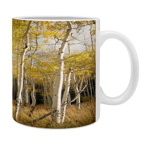 Bird Wanna Whistle Golden Aspen Coffee Mug