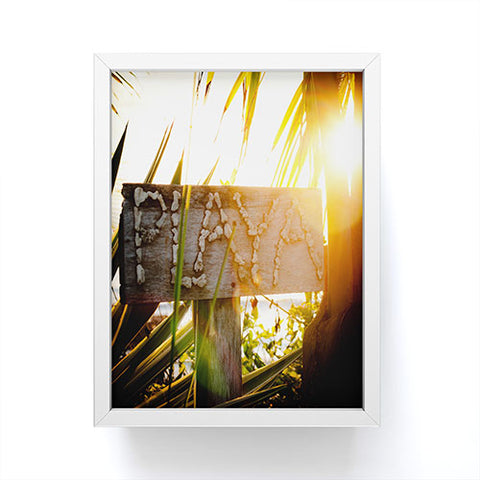 Bird Wanna Whistle Playa Framed Mini Art Print