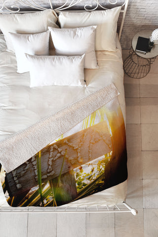 Bird Wanna Whistle Playa Fleece Throw Blanket