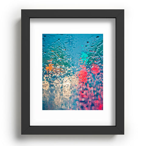 Bird Wanna Whistle Rain Impression Recessed Framing Rectangle