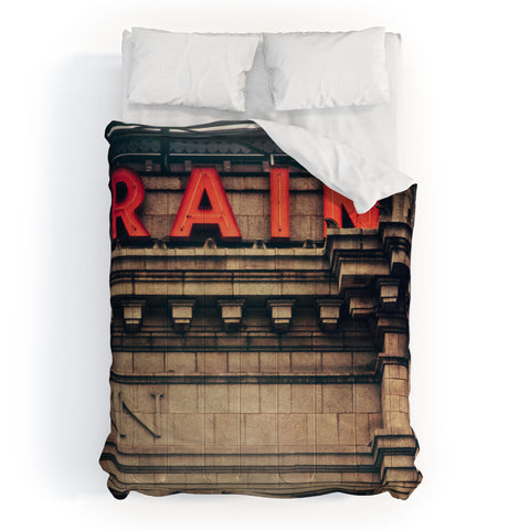 Bird Wanna Whistle Rain Station Comforter