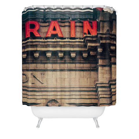 Bird Wanna Whistle Rain Station Shower Curtain
