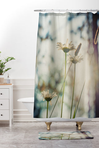 Bird Wanna Whistle Summers Past Shower Curtain And Mat