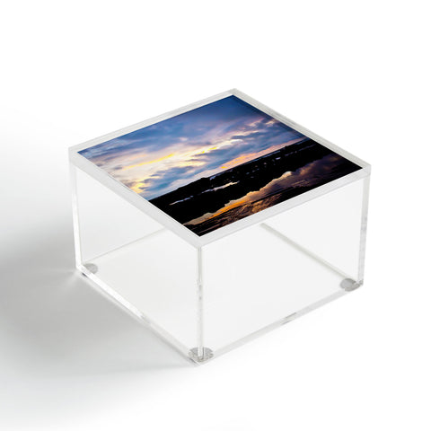 Bird Wanna Whistle Sunset Acrylic Box