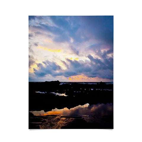 Bird Wanna Whistle Sunset Poster