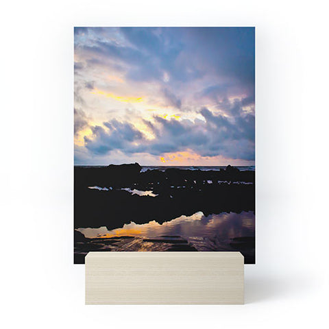 Bird Wanna Whistle Sunset Mini Art Print
