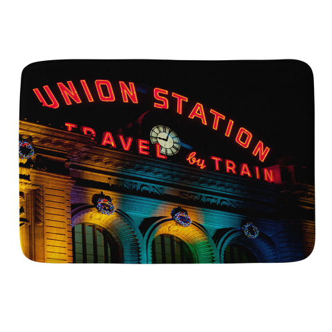 Bird Wanna Whistle Union Station Memory Foam Bath Mat