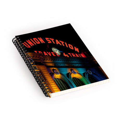 Bird Wanna Whistle Union Station Spiral Notebook