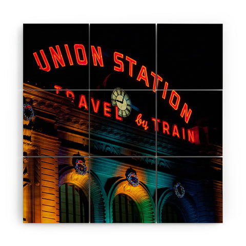 Bird Wanna Whistle Union Station Wood Wall Mural