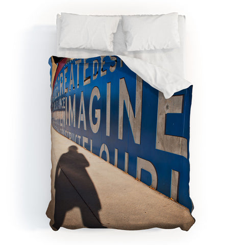 Bird Wanna Whistle Wall Duvet Cover