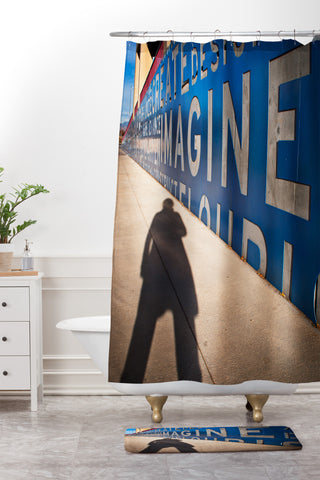 Bird Wanna Whistle Wall Shower Curtain And Mat