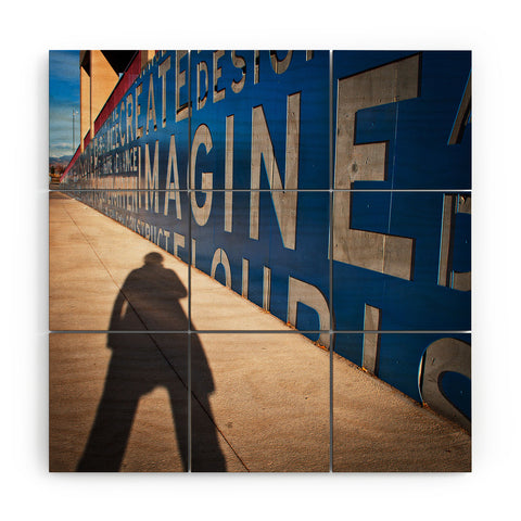 Bird Wanna Whistle Wall Wood Wall Mural