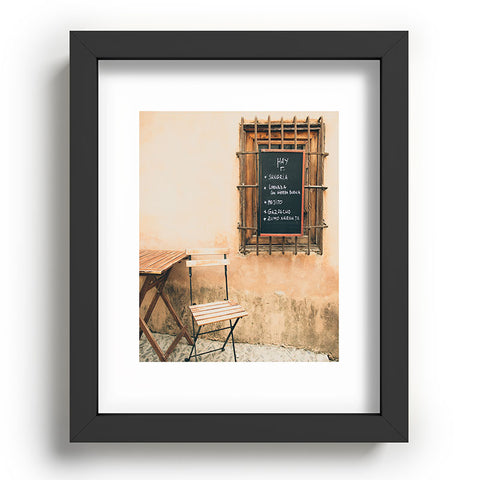 Bird Wanna Whistle We Have Sangria Recessed Framing Rectangle