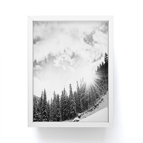 Bird Wanna Whistle White Mountain Framed Mini Art Print