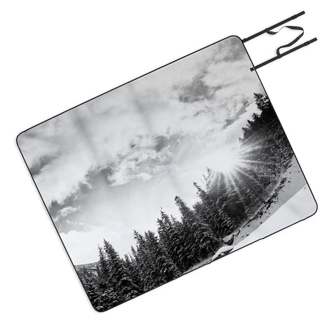 Bird Wanna Whistle White Mountain Picnic Blanket
