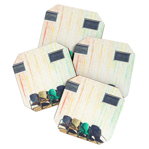 Bird Wanna Whistle With Friends Coaster Set