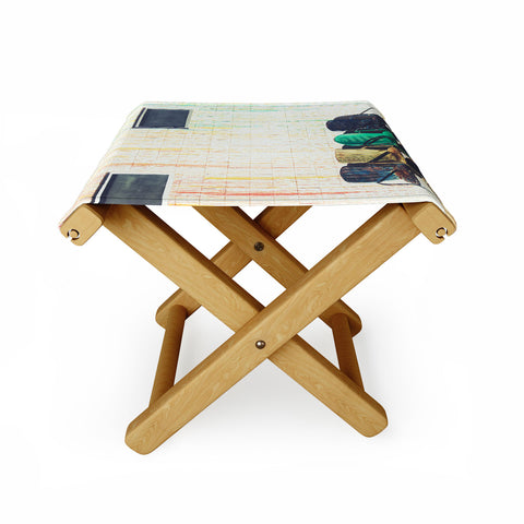 Bird Wanna Whistle With Friends Folding Stool