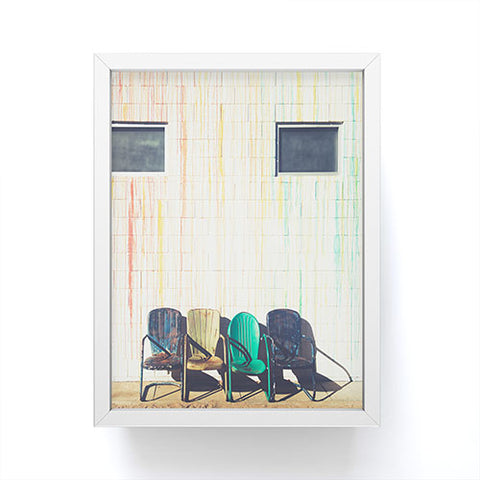 Bird Wanna Whistle With Friends Framed Mini Art Print