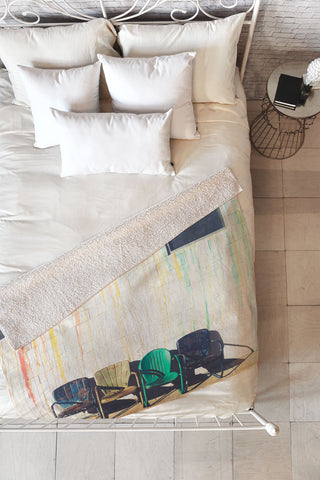 Bird Wanna Whistle With Friends Fleece Throw Blanket