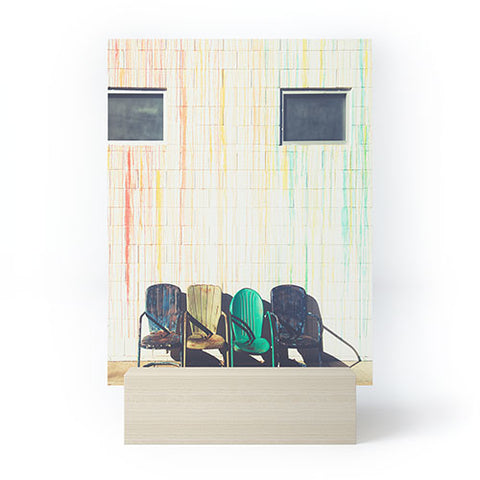 Bird Wanna Whistle With Friends Mini Art Print