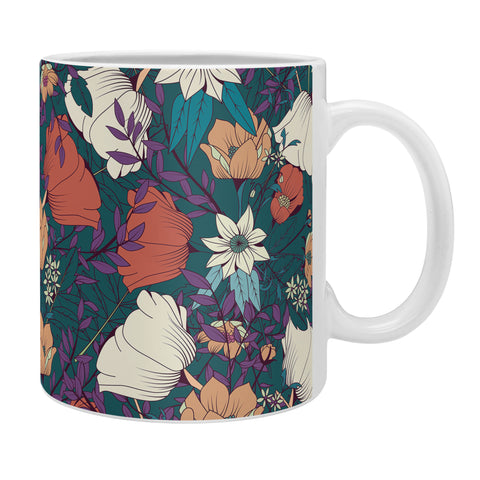 BlueLela Botanical pattern 008 Coffee Mug