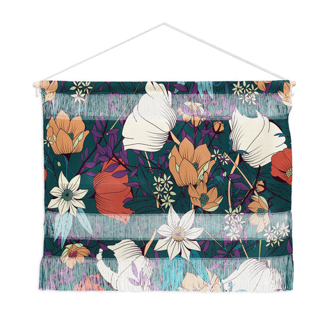 BlueLela Botanical pattern 008 Wall Hanging Landscape