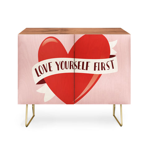 BlueLela Love Yourself First Credenza