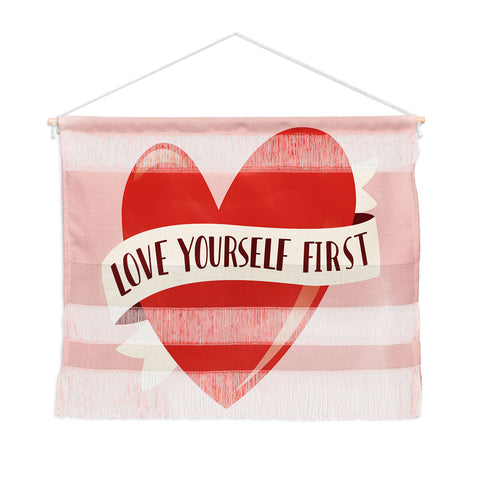 BlueLela Love Yourself First Wall Hanging Landscape